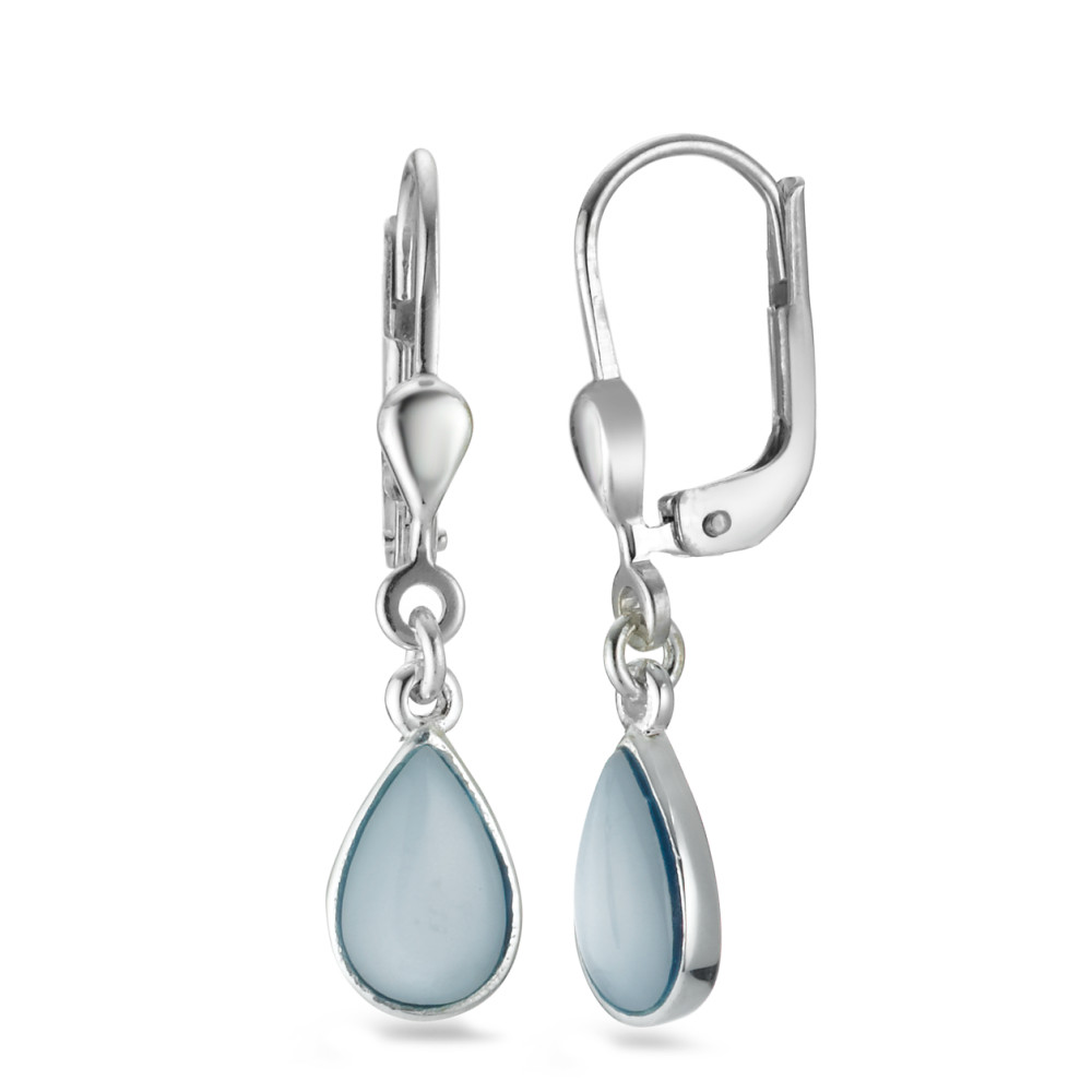 Pendant d'oreilles Argent nacre