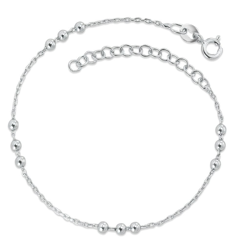 Bracelet Argent Rhodié 16-19 cm